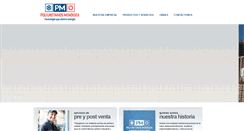 Desktop Screenshot of poliuretanosmendoza.com.ar